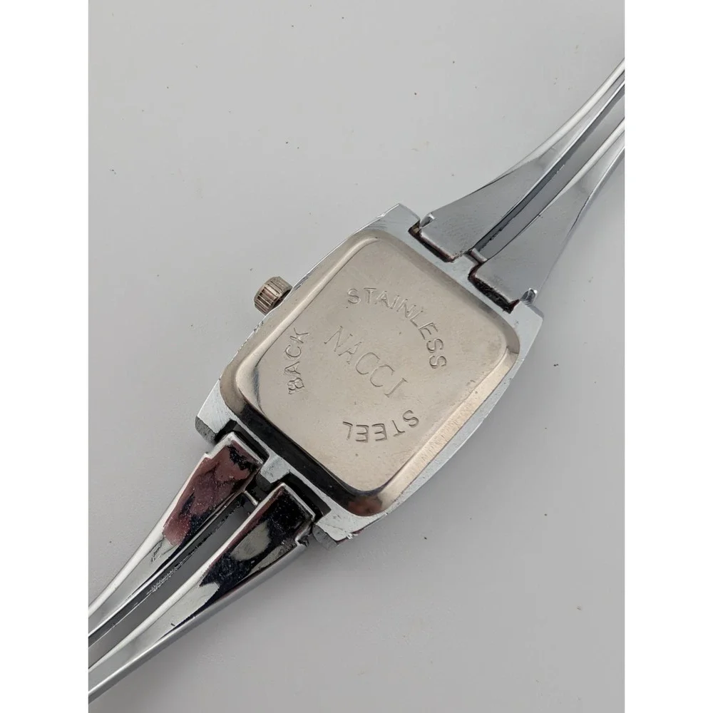 Nacci Watch Women 19mm Case Pink Dial Silver 6.5